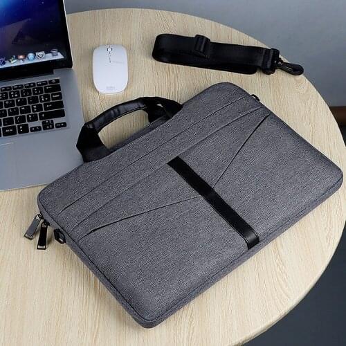 Laptop Bag for 13.3 14 15.6 inch Waterproof Bag for Macbook Air Pro 13.3 15.6 inches Computer Shoulder Handbag Briefcase Bag