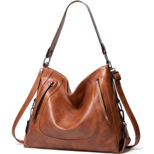 High Quality Pu Leather Women Handbags Tote Bags Large Capacity Ladies Shoulder Crossbody Bags for Women Casual Messenger Bag