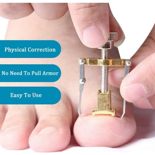1pc Useful Ingrown Nail Foot Correction Tool Pedicure Toenail Fixer Foot Nail Care Tool Orthotic Nail Corrector Pedicure Tool