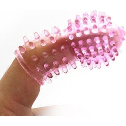 Adult Sex Product Finger Condom Massage Glove Sex Toys for Women Vibrator Vagina G Spot Stimulation Flirt Toy Female Masturbator