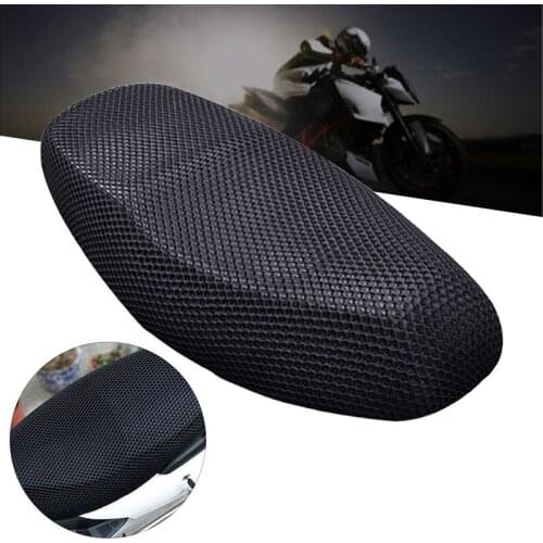 XXXL 96x55cm 3D Motorcycle Electric Bike Net Seat Cover Cooling Protector Bike Accessories M8617