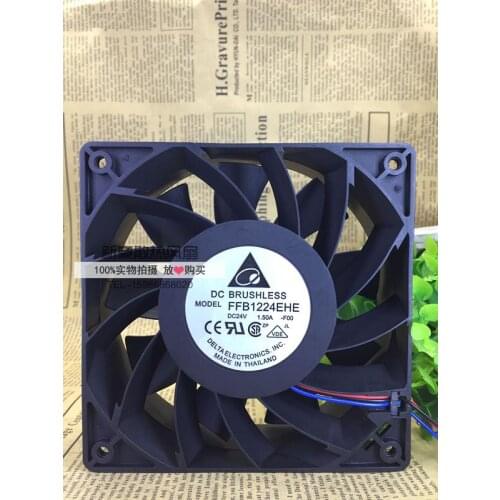 12CM 12038 24V 1.5A FFB1224EHE Gale volume violent inverter cooling fan
