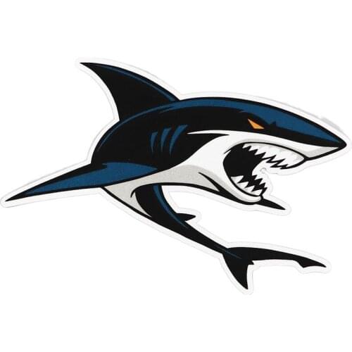 Murderous Shark Car-Sticker Automobiles Motorcycles Window Bumper Laptop Vinyl Decal PVC Decorative Goods Apply To Car Window