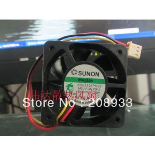 For SUNON SUNON KDE1205PHV3 5015 DC 12V 0.5W