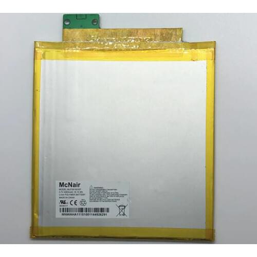 GeLar 4900mAh MLP36100107 Battery Batteries For McNair Verizon Ellipsis 8 8" QTAQZ3