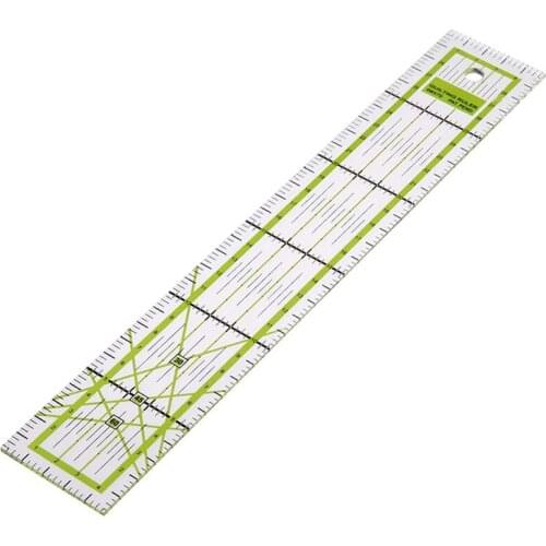 Imzay Clear Quilting Double-color Yardstick Rulers Patchwork Sewing Ruler Cutting Tool 30*5cm Stationery Drawing Ruler