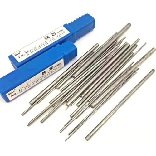 Solid Wire Core Stick Roll Mandrel Jewelry Gold Making Tool Stainless Steel 30 pieces different sizes round wire rod