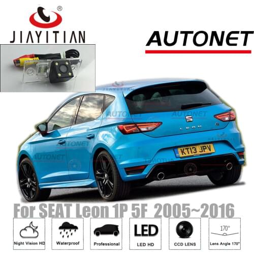 JIAYTIAN rear view camera For SEAT Leon 1P 5F MK2 MK3 2005~2016/Reverse Camera CCD/Night Vision/license plate Camera backup CAM