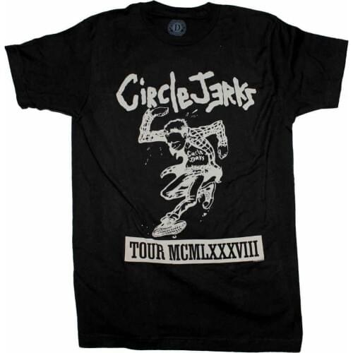 Circle Jerks 1988 Tour T-Shirt T-Shirt Shirt Men