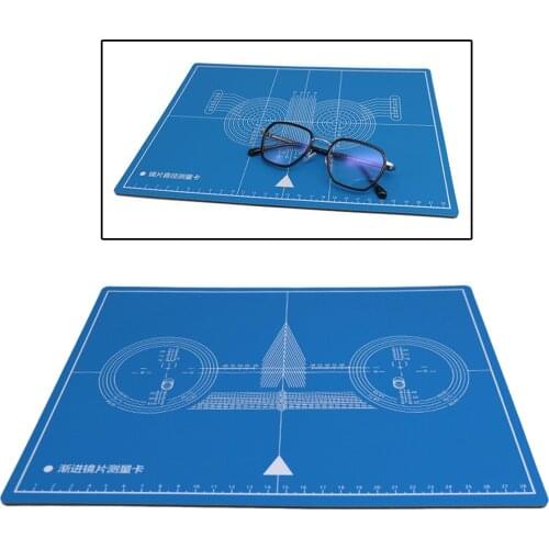 Glasses Frame Adjustment Lens Diameter Measurement Test Card Plate Accessory External Opening Angle Measurement Repair Tool