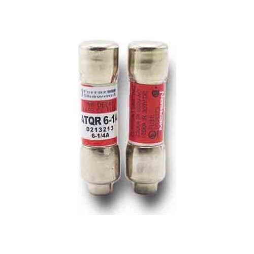 10pcs Ferraz Shawmut fuse ATQR6-1/4 600V 6.25A Fuse Link for Electrical Protection