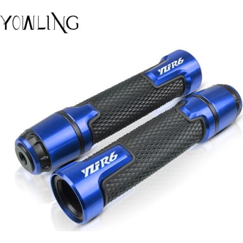 Motorcycle Handle ends Grips Bar Hand Handlebar For YAMAHA YZF R6 YZF-R6 1999 2000 2001 2002 2003 2004 2005 2006 2007 - 2018