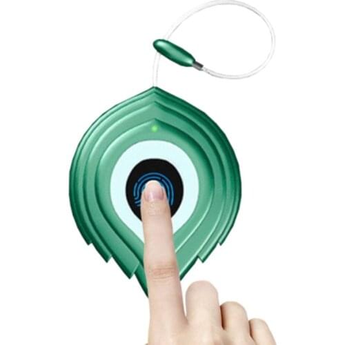 O20 Fingerprint Lock Smart Padlock Usb Rechargeable Keyless Password Chip For Luggage Case Cabinet Lock Waterproof Mini Lock