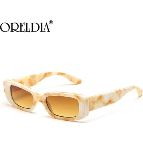 Vintage Rectangle Women Sunglasses 2021 New Lady Colorfuls Frames Sun Glasses Shades Eyewear Female Brand Designer Retro Glasses