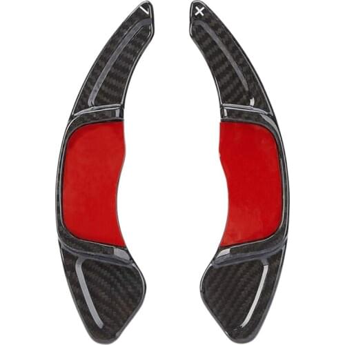 Carbon Fiber Steering Wheel Shift Paddle Shift Extension For-VW Golf 7 MK7 Scirocco-Polo GTI