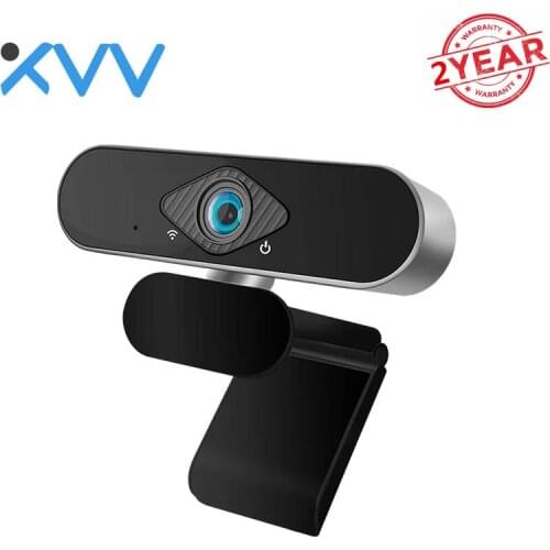 Xiaovv USB Web Camera 200W Pixels 1080p HD Auto Focus 150 Degree Super Wide Angle Built-In Noise Reduction Microphone