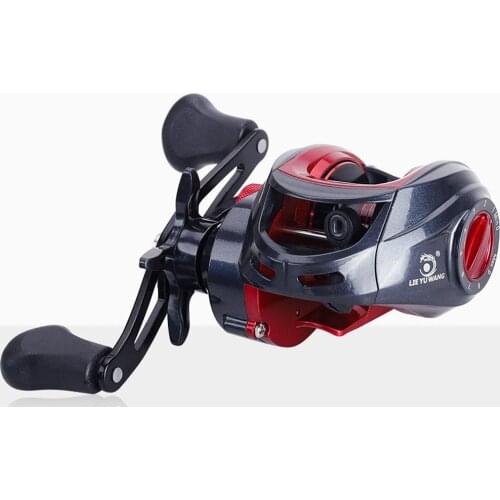 12 + 1 Bearings Waterproof Left / Right Hand Baitcasting Fishing Reel High Speed Fishing Reel with Magnetic Brake System