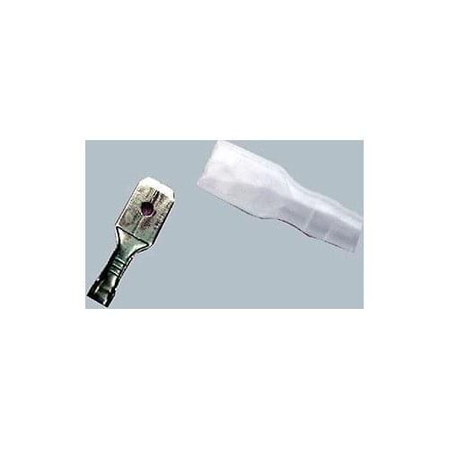 200x 2.8mm Crimp Terminal Male Spade Connector + Case