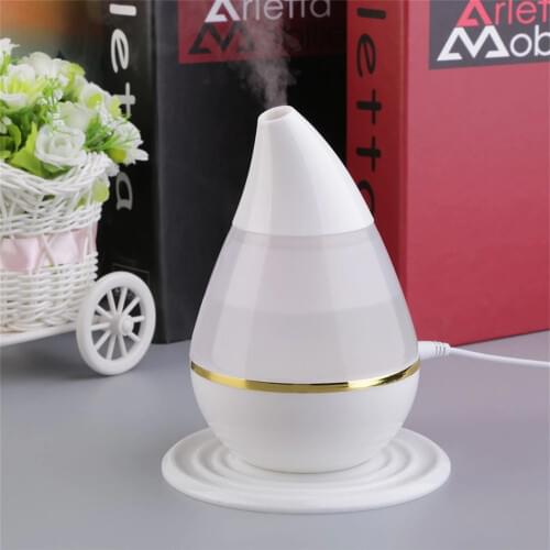 250ml Ultrasound USB Air Humidifier Purifier 7 Colors Changing LED Aroma Atomizer Moisturizing Skin Care Air Humidifier