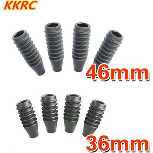 4pcs Rubber Shock Boot Dust Cover for 1/8 RC Short-Course Truck HONGNOR X3E Kyosho TRX4 46 HOBAO 8SC MT HPI