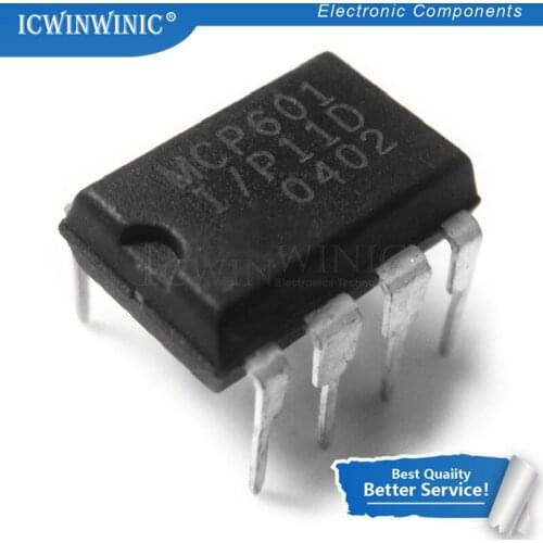 5piece MCP601-I/P MCP601 DIP MCP601-I DIP-8 new original In Stock