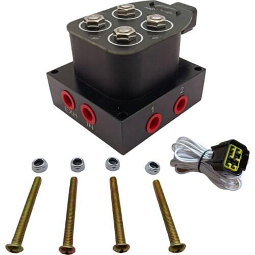 Car / Motorcycle 12V Solenoid Aviation Distribution Valve (0 300PSI)