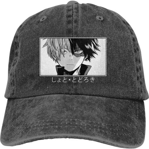 Shoto The Baseball Cap Peaked capt Sport Unisex Outdoor Custom MY HERO Academia Anime Hats