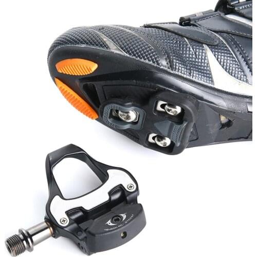 1 Pair MTB Road Bike Locking Pads Clasp Padlocks 4.5 Degrees Bicycle Pedals Locks Pedal De Bicicleta
