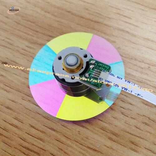 Projection TV Color Wheel For Toshiba 56HM16 /56HM66 /56HMX96 DLP Color Wheels with Three Months Warranty 6 segments 46mm