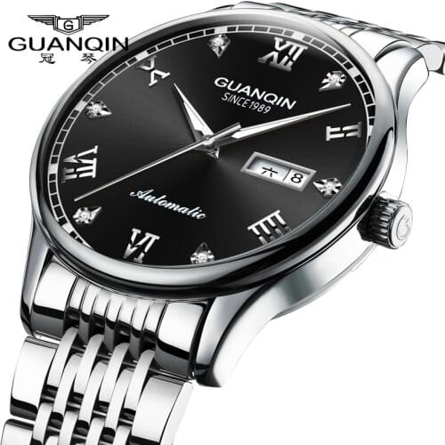 Часы в стиле ретро GUANQIN China At AliExpress