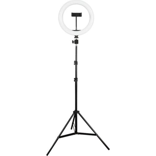 Live beauty light 26CM10 inch desktop tripod ring light mobile phone camera floor fill light bracket