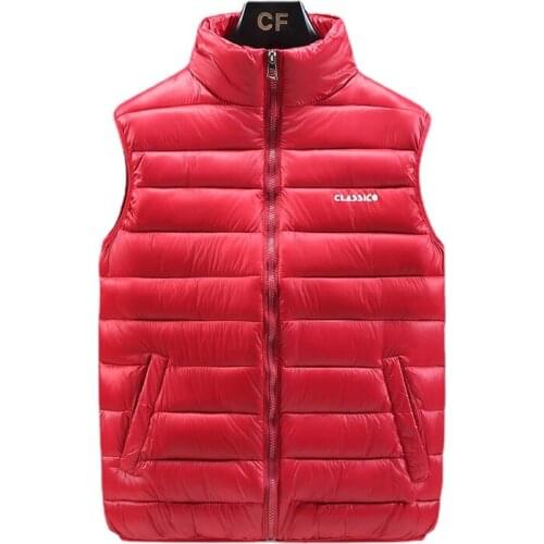 Fashion 2021 Women Down Cotton Padded Vest Coats Autumn Winter Female Sleeveless Collar Vests Girls Casual Solid Warm Waistcoat