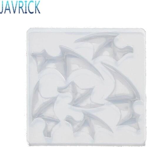 DIY Evil Wings Earrings Hairpin Pendant Jewelry Resin Mold Jewelry Making Tools F3MD