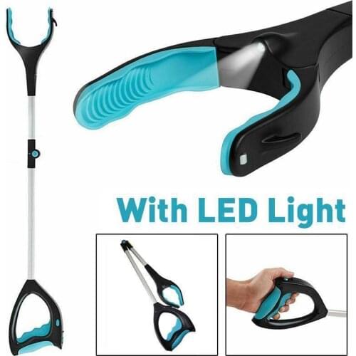 Almighty Foldable Picker Grabber Long Hand Held Plastic Pick Up Tool Mobility Reach Rubbish Litter Picker Grabber