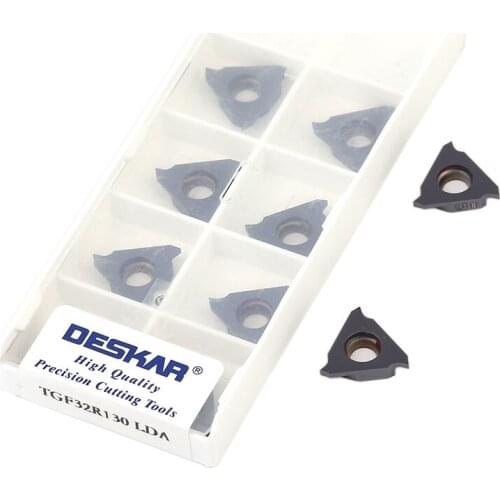 High quality TGF32R TGF32L 130~190 LDA shallow groove inserts vertical groove inserts CNC lathe turning tools carbide inserts