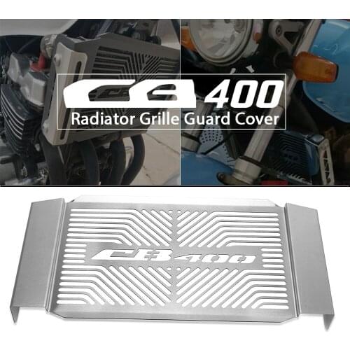 Motorcycle Radiator Grille Guard Cover Protector For HONDA CB400 CB400SF 1992-1998 CB 400 VTEC Water Tank Radiator Guard Cover