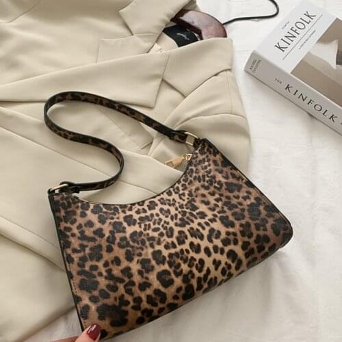 Ladies Fashion Luxury Zebra Pattern Dating Portable Baguette Bag Casual Zipper Shopping Travel Mobile Phone Shoulder Wallet Bag