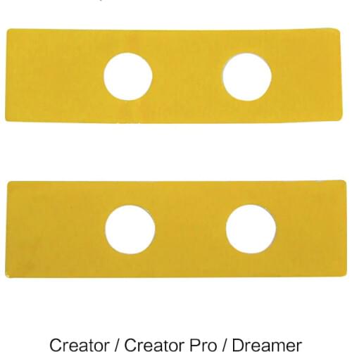 10 pcsx temperature cotton Replacement Ceramic Insulation Tape for Flashforge Creator Pro dreamer 3D printer parts