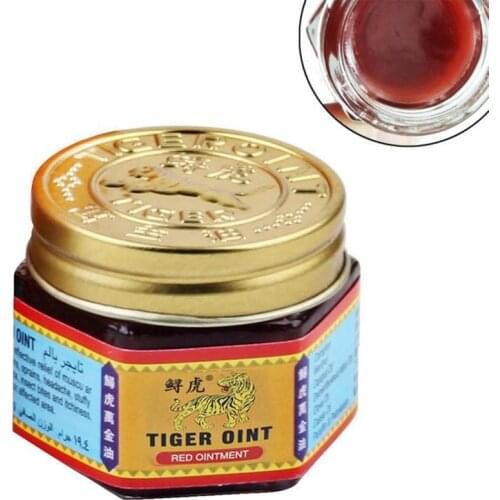 100% Original Red White Tiger Balm Ointment Thailand Painkiller Ointment Muscle Pain Relief Ointment Soothe itch Essential Balm