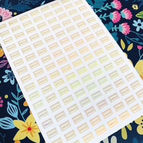 L-128 English alphabet series gold black alphabet design cool 3d nail sticker decal template diy nail tool decoration