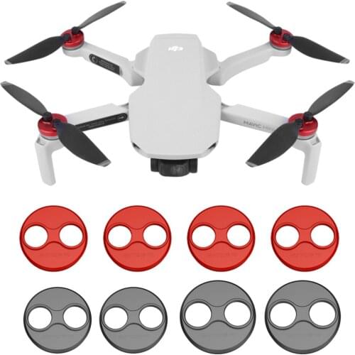 4PCS Aluminum Alloy Motor Cover for DJI Mavic Mini Dustproof Waterproof Motor Protector Motor Caps for Mavic Mini Accessories
