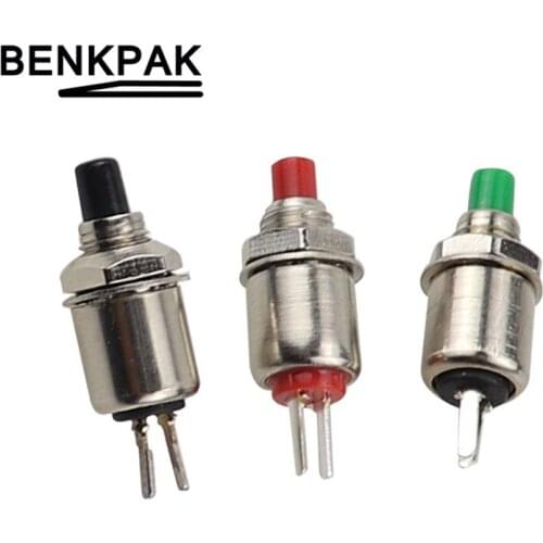 40pcs 5mm spring return momentary micro push button switch 0.5A 125VAC