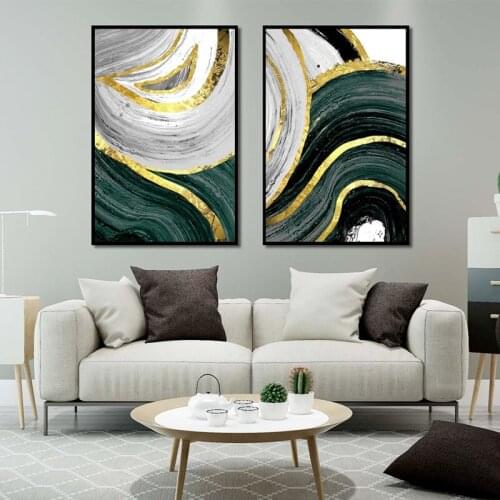 Abstract Art Luxury Poster Art Print Canvas Painting Picture Home Wall Art Graffiti Aisle Painting Modern Decoration Custom