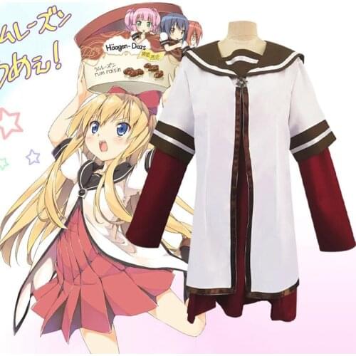 Anime Cosplay Costumes Toshinou Kyouko Uniforms Akaza Akari Sugiura Ayano Costumes School Uniforms Women Cosplay Accessories
