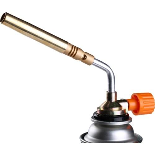 Outdoor Butane Flame Welding Torch Jet Burner Camping Picnic Heating Grill Baking Tools