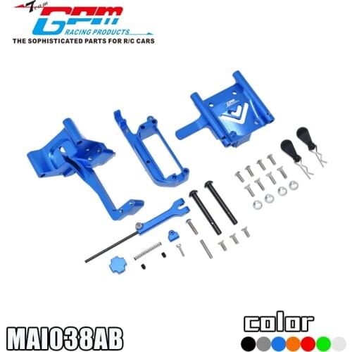 GPM Aluminum Hand Brake Kit and Center Differential Cover for Arrma 1/7 INFRACTION 6S BLX