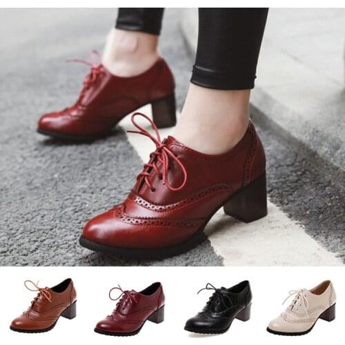 LIN KING Women's Oxfords