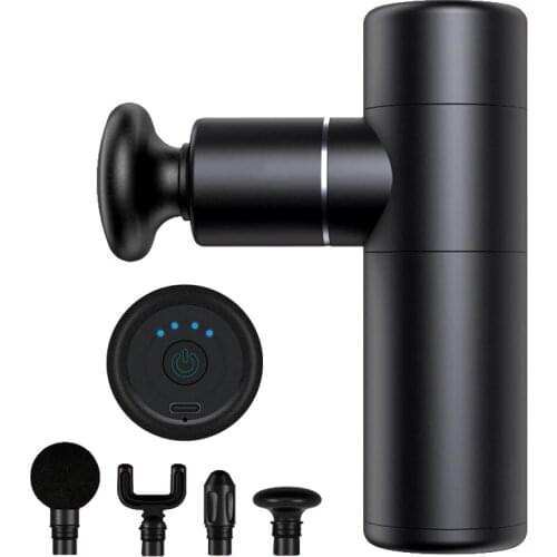 Mini Muscle Massage Gun Body Massager Pain Therapy Deep Massage Relaxation Relief Fascia Gun Small Fitness Equipment Acid Relief