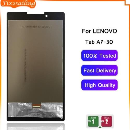 New LCD Display For Lenovo Tab 2 A7-30 A7-30HC A7-30DC Touch Screen LCD display Assembly Tablet PC Parts For Lenovo A7-30 Tab