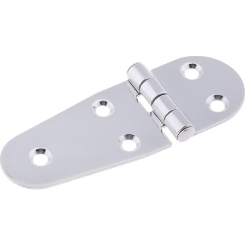 Silver Marine Deck & Cabin Hardware 10.9cm X 3.8 Cm Stainless Boat Hinge